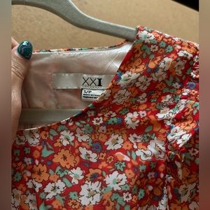 Floral Vintage Dress Forever 21